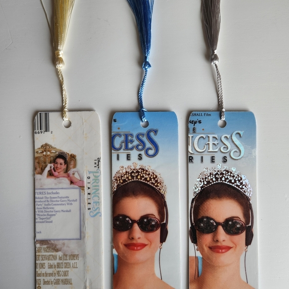 3 Princess Diaries Bookmarks Made With Real Dvd Inserts Millenial Y2K Nostalgia - Picture 3 of 9